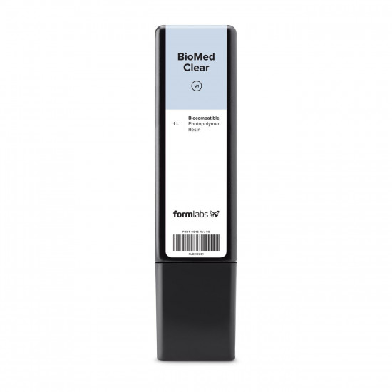 Cartridge Formlabs Biomed Clear Resin, 1L