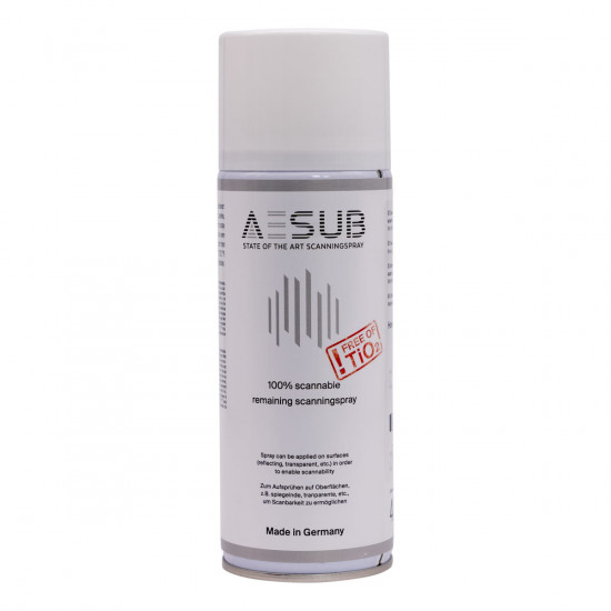 Spray for 3D scanning AESUB White - permanent