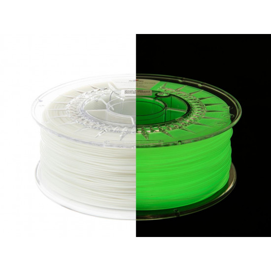 PET-G Glow in the Dark filament Spectrum Filaments 1,75 mm / 1,0 kg