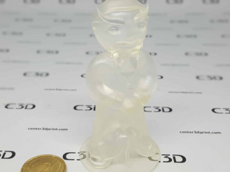 3D printed from Formlabs Clear Resin by Center 3D Print
