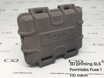 Sample 3D printing SLS on Formlabs Fuse 1 Nylon 11