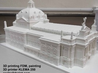 3D printing FDM and painting Lviv Opera C3D