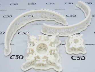 SLA Formlabs Form 2 White Resin 50 microns