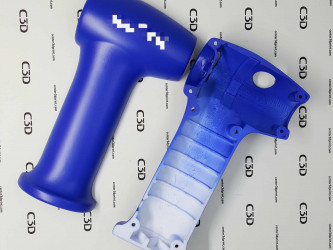 Post processing 3D prints polishing and painting