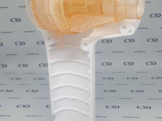 Prototyping using FDM and LFS 3D printing - Formlabs Biomed Amber