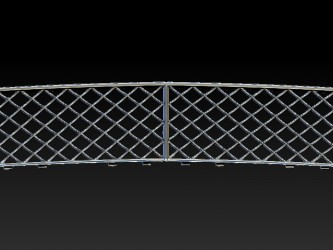 3d scan of Bentley radiator grill