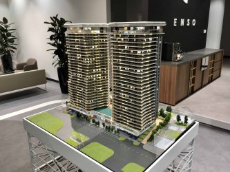 Architectural Project 3D Model Miniature