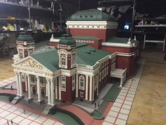 Architectural 3D project National Theater named after Ivan Vazov