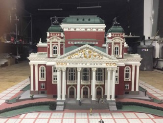 National Theater Ivan Vazov Layout Model