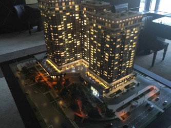 Order 3D model of an architectural project