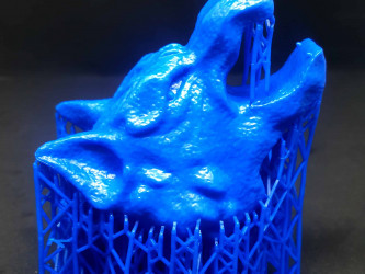 Castable Wax 40 Resin Formlabs for Jewelers 3d printed wolf