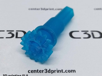 3D printer SLA Formlabs Form 2 Tough Resin 50 microns
