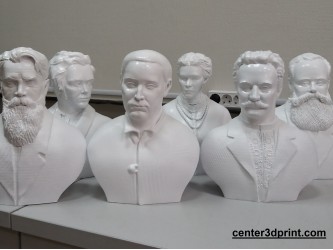 3D sculpting and printing and painting service