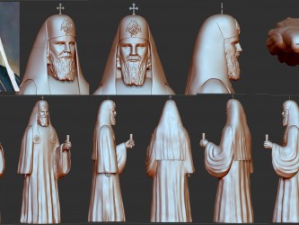 Creation of solid 3D models based on 3D scanning